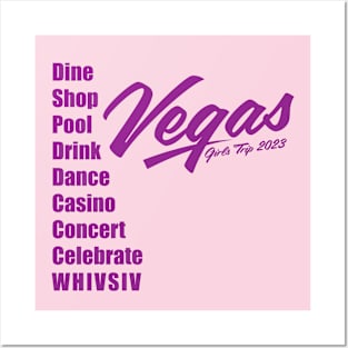 Las Vegas Girls Trip 2023 - 6 Posters and Art